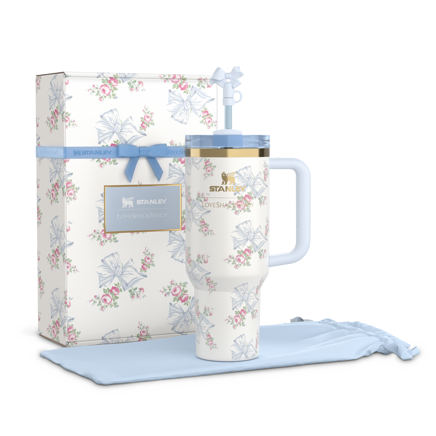 The Stanley X LoveShackFancy Holiday Quencher | 40 OZ - Image 2